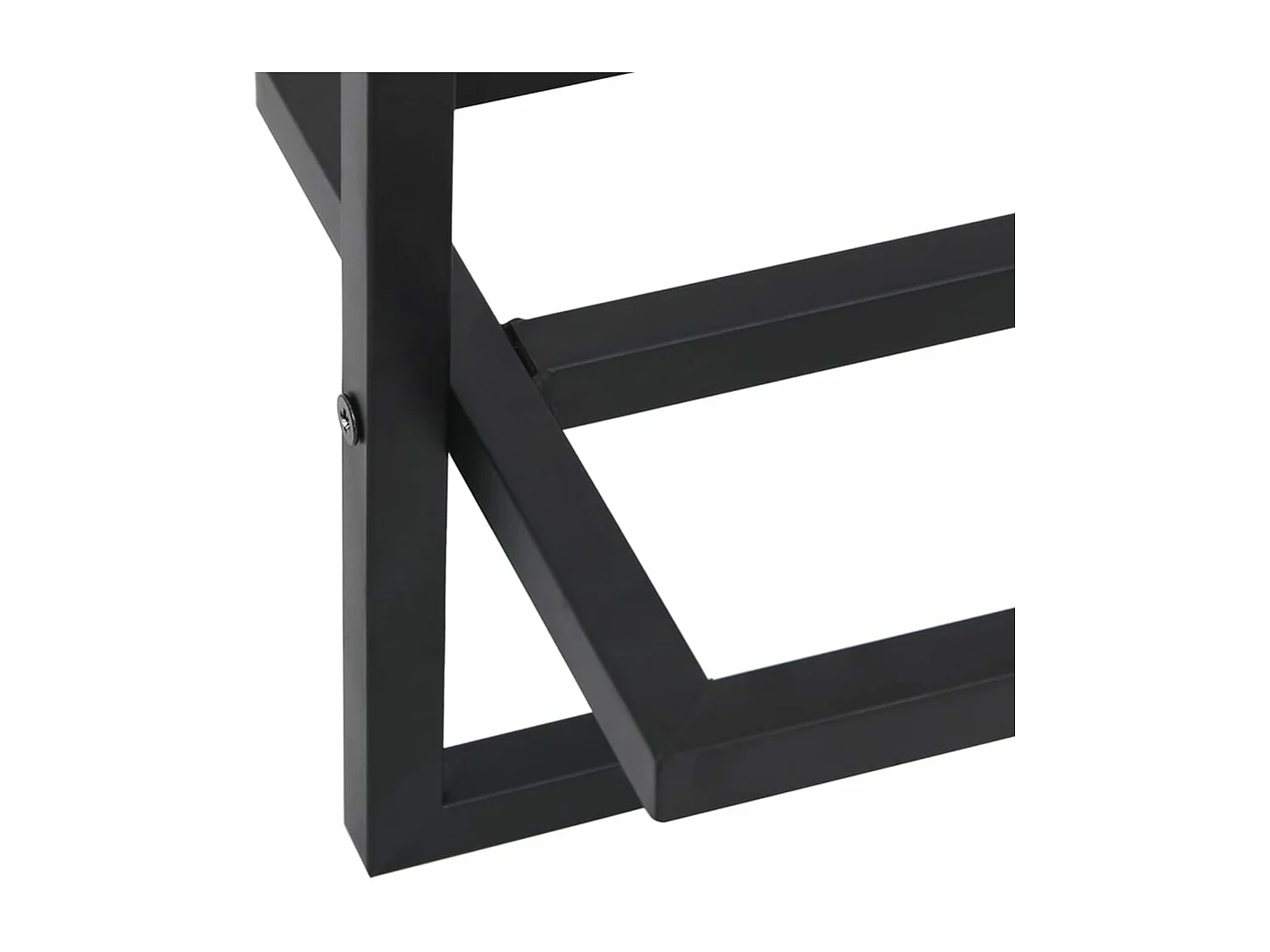 Toallero 95 x 25 x 22 cm acero negro 02_0001651