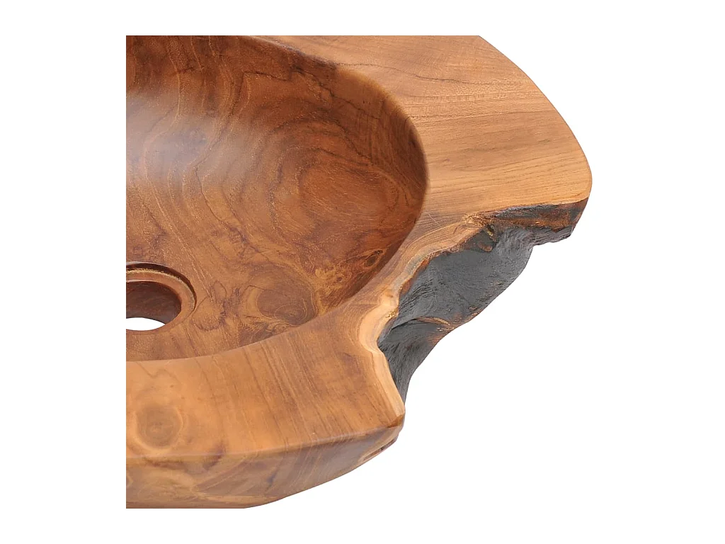 Lavabo vasque teck massif marron 45 x 45 x 12 cm 02_0002838
