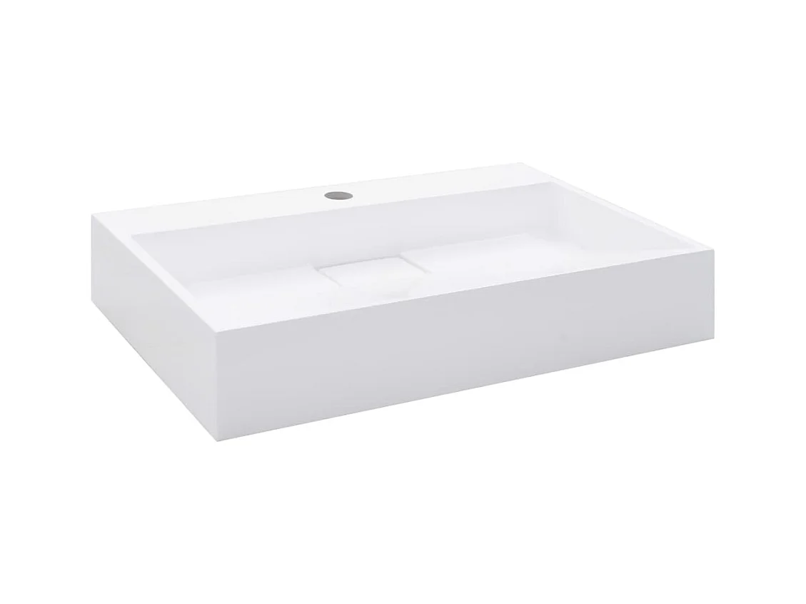 Lavabo 60 x 38 blanche 60 x 38 x 11 cm 02_0002633