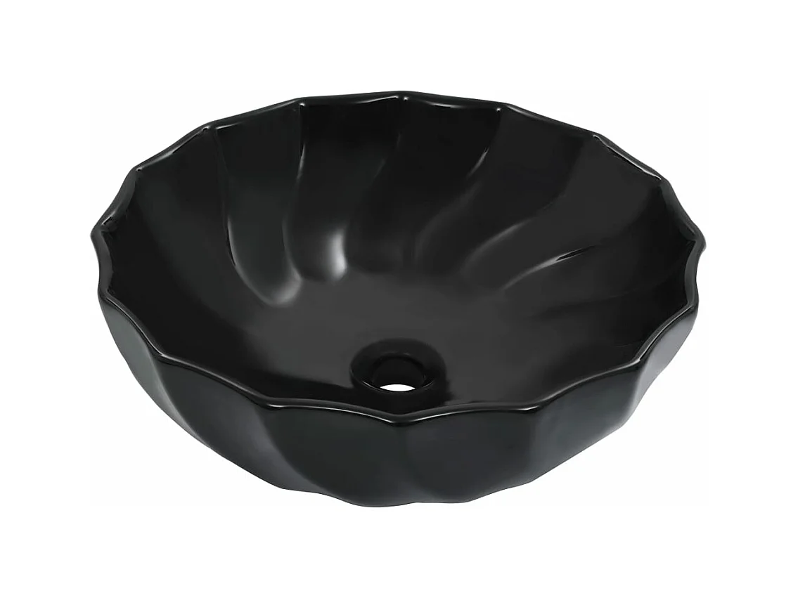 Lavabo 46 x 17 noire 46 x 46 x 17 cm 02_0002631