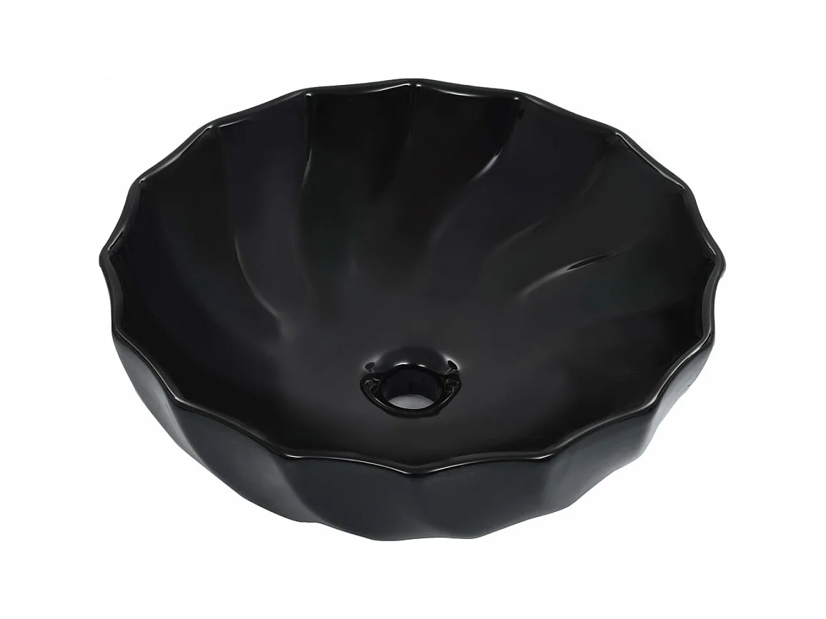 Lavabo 46 x 17 noire 46 x 46 x 17 cm 02_0002631