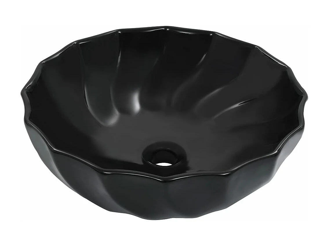 Lavabo 46 x 17 noire 46 x 46 x 17 cm 02_0002631