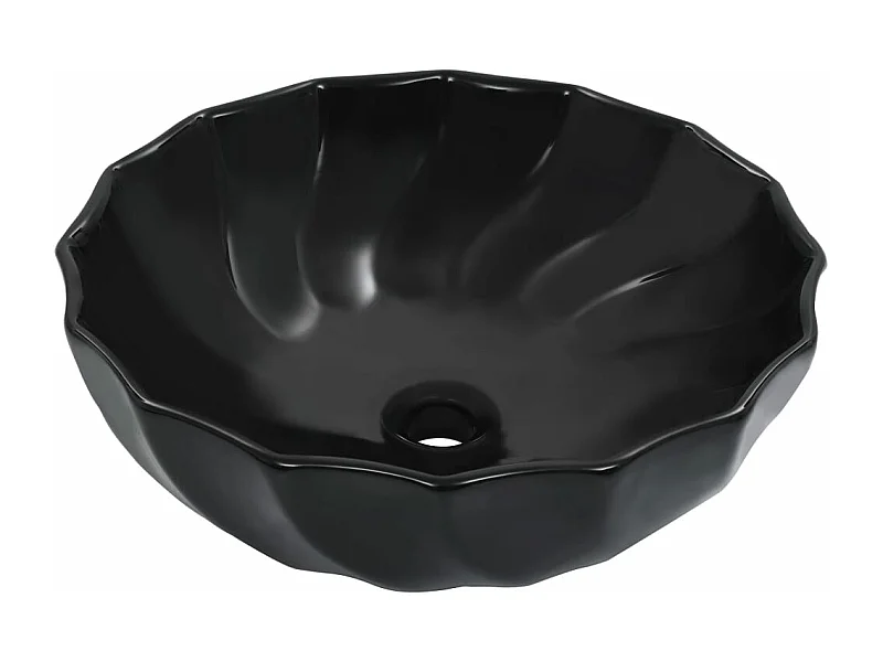 Lavabo 46 x 17 noire 46 x 46 x 17 cm 02_0002631