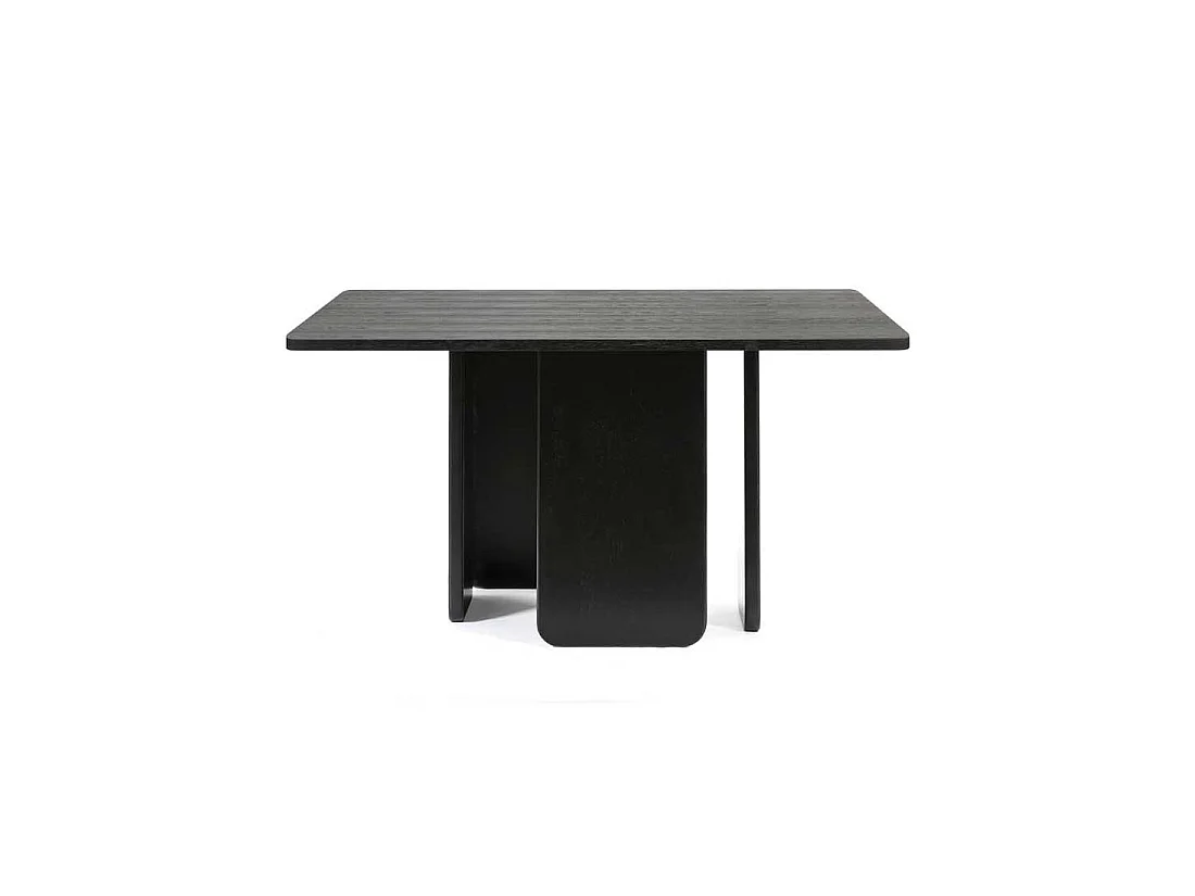 Table de repas carré Bois noir - TEULAT ARQ