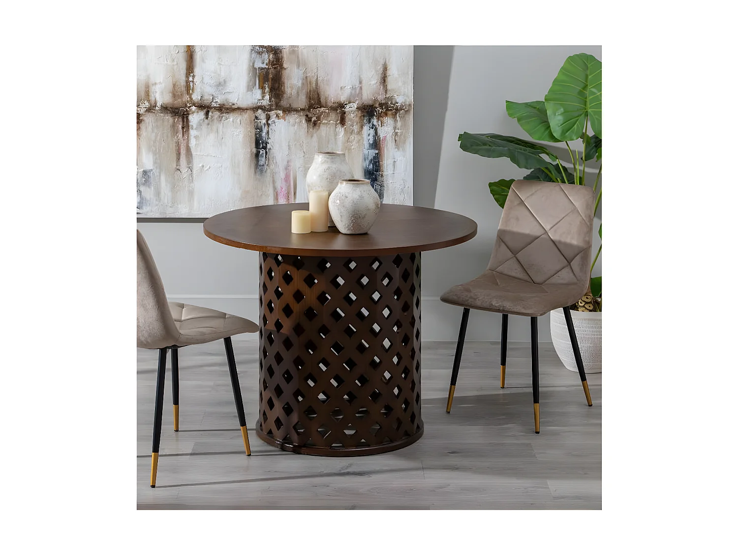 Table de repas Bois/Marron - TIMY