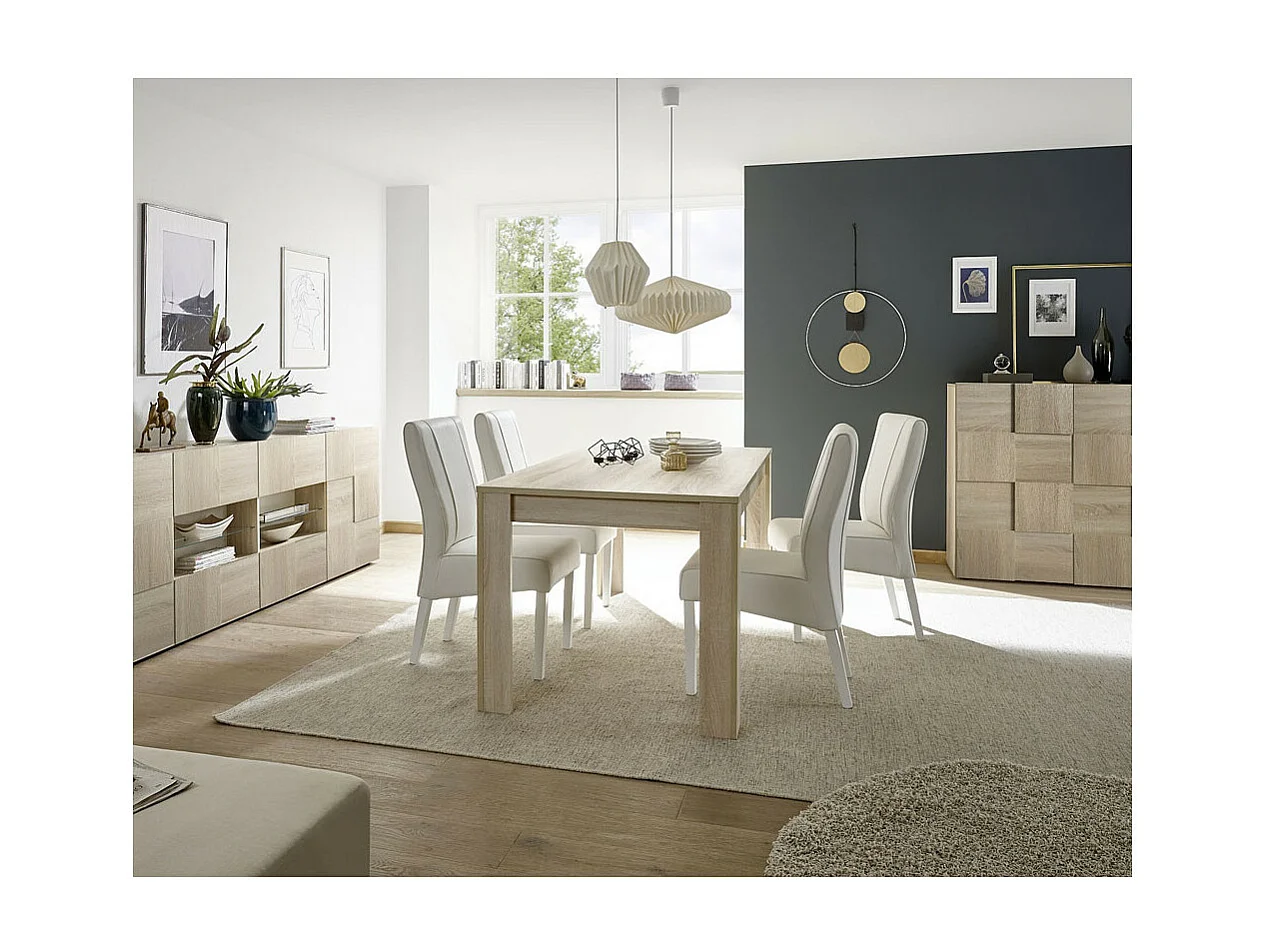 Table de repas à allonge Chêne Clair - TICATO