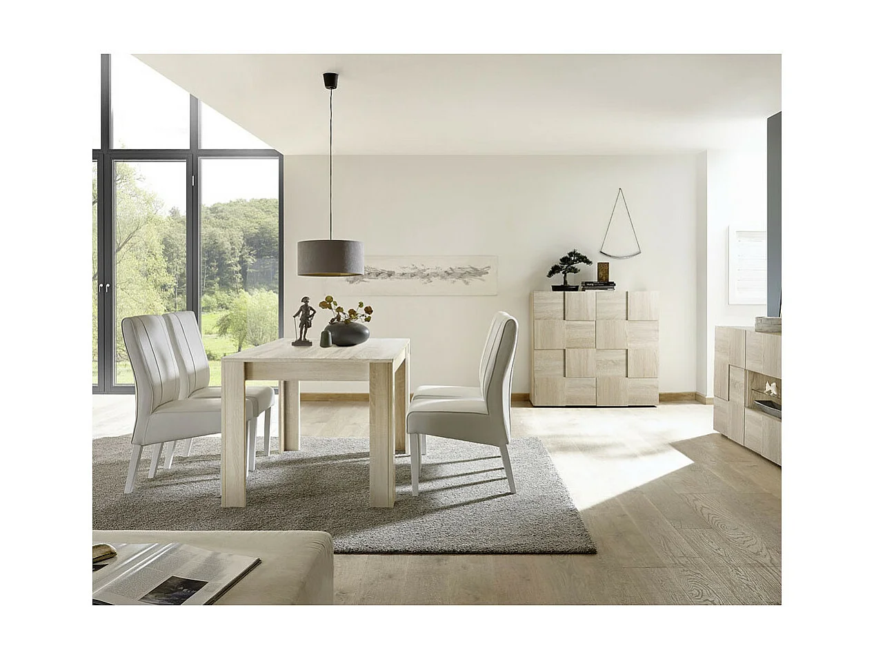 Table de repas à allonge Chêne Clair - TICATO