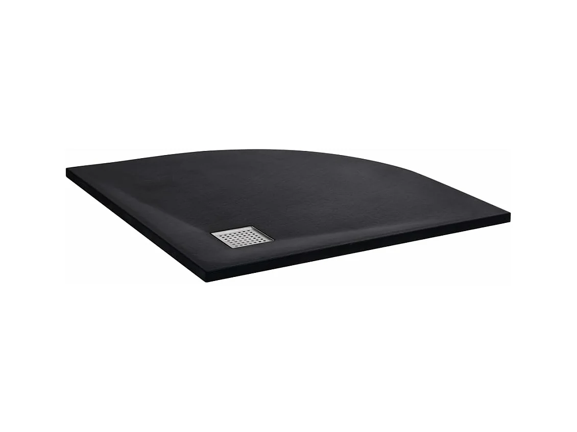 Receveur de douche base noire 90 x 90 x 2.6 cm 02_0001923