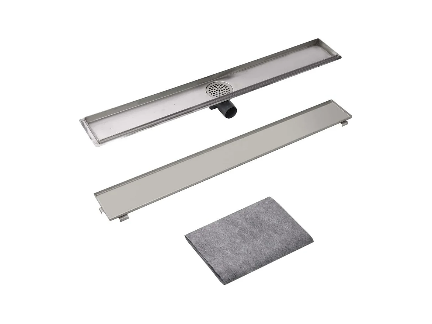 Ralo de chuveiro linear Calha de chuveiro de aço inoxidável de 93 cm 02_0003059