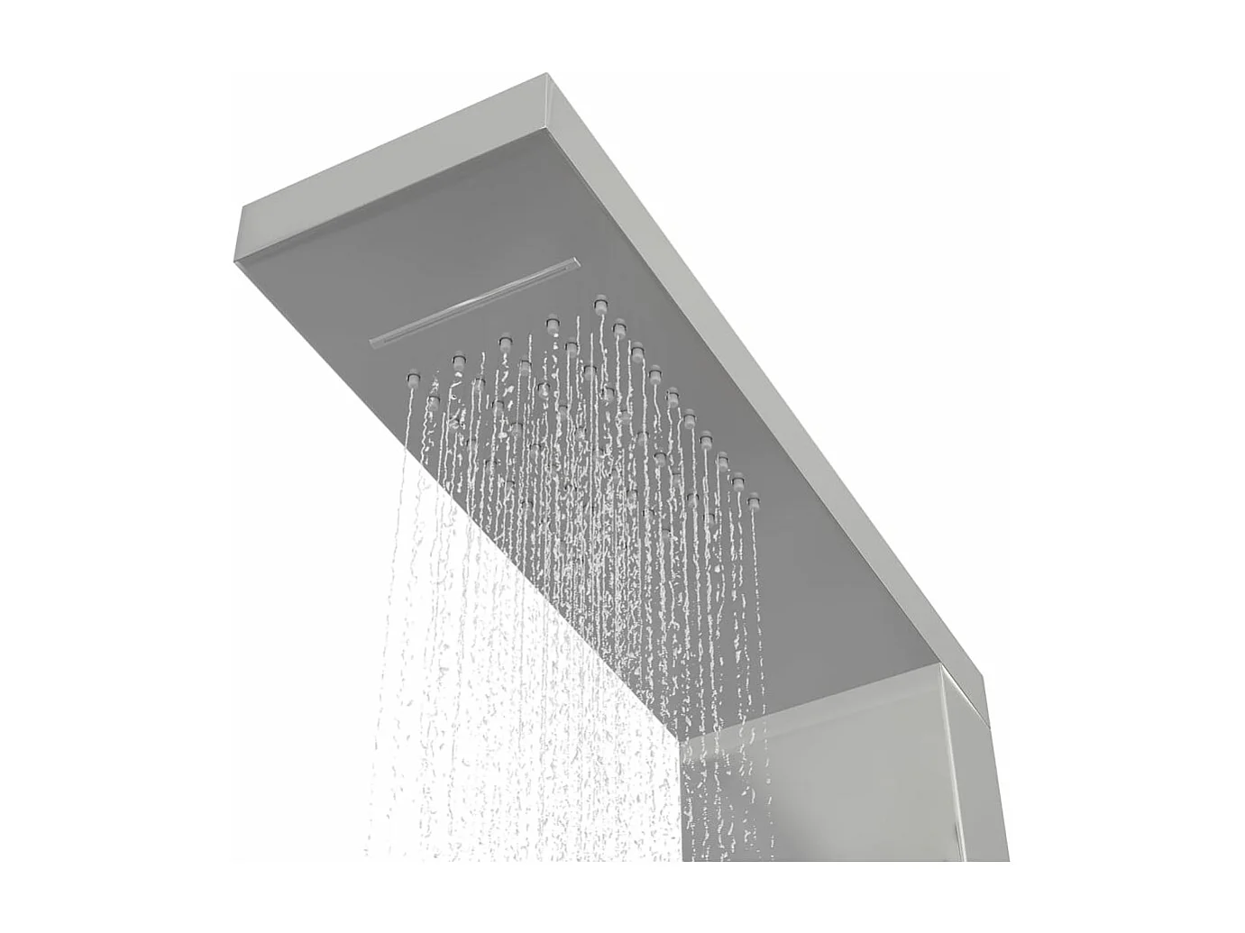 Sistema Pannello Doccia Pannello Bagno Sistema Miscelatore Doccia Doccia A Pioggia Interno Casa Acciaio Inox Quadrato 02_0003113