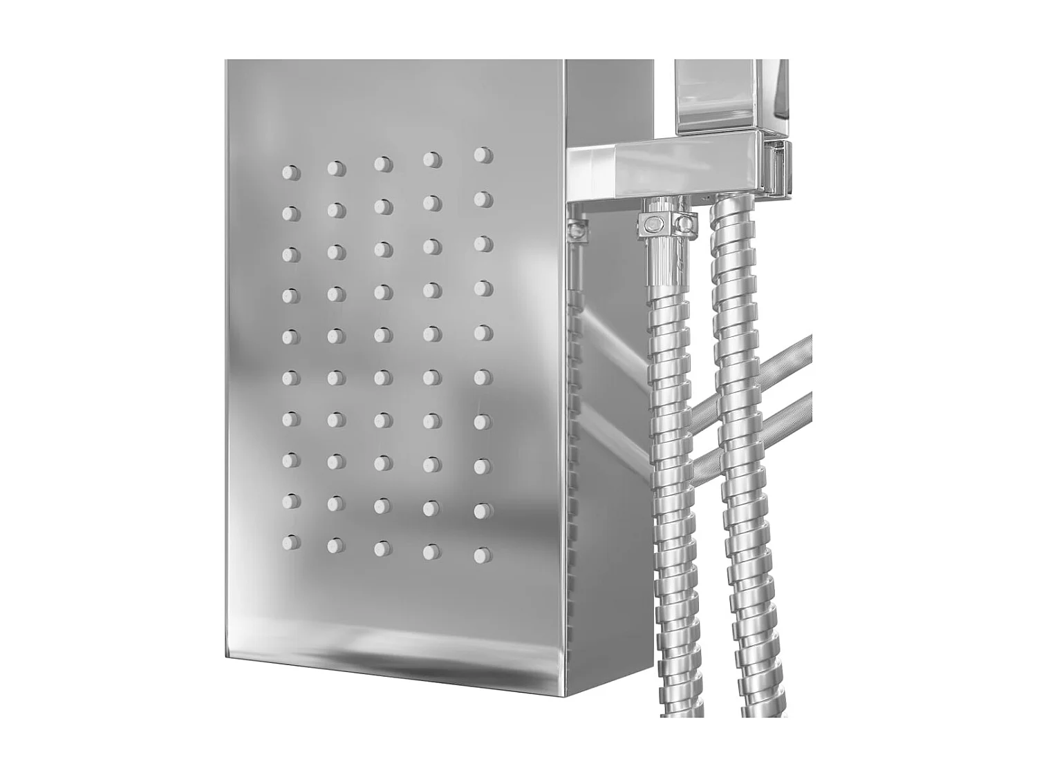 Sistema Pannello Doccia Pannello Bagno Sistema Miscelatore Doccia Doccia A Pioggia Interno Casa Acciaio Inox Quadrato 02_0003113