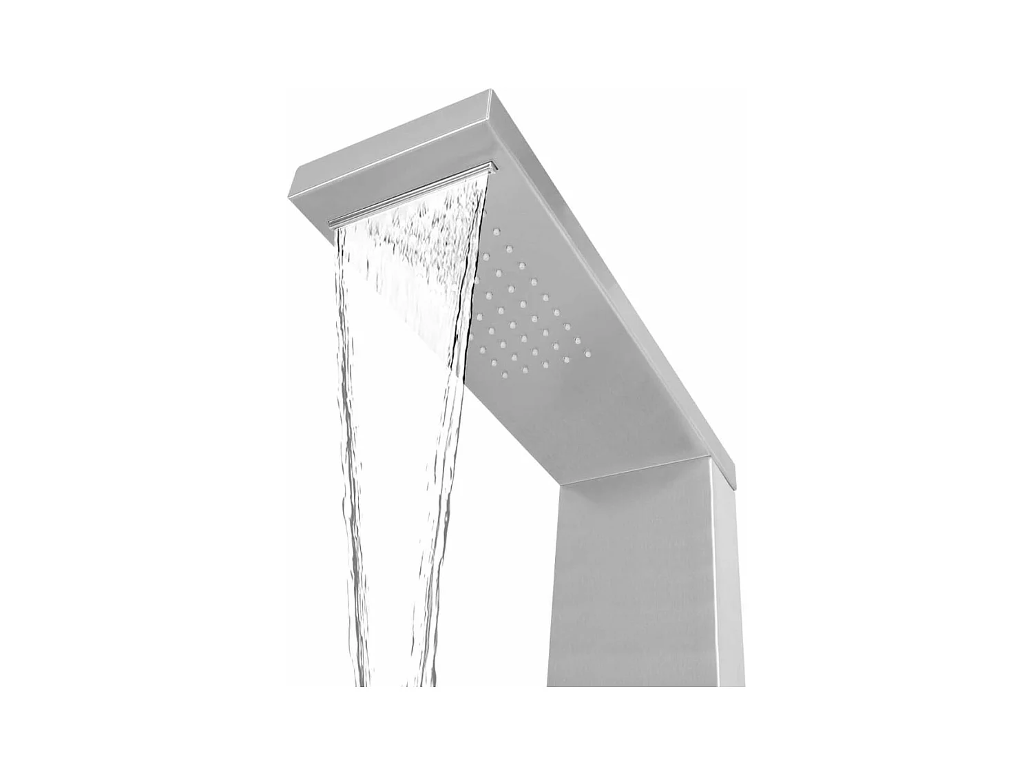 Système de panneau de argenté 15 x 47 x 130 cm 02_0003112