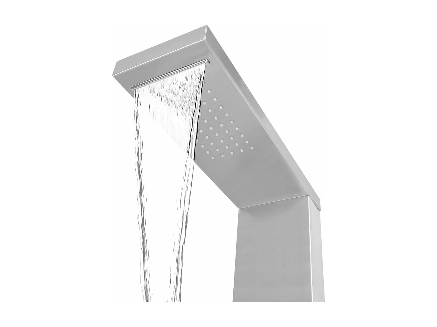 Système de panneau de argenté 15 x 47 x 130 cm 02_0003112