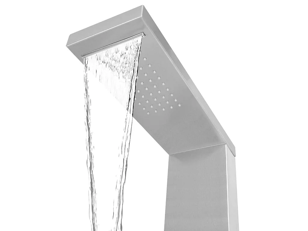 Système de panneau de argenté 15 x 47 x 130 cm 02_0003112