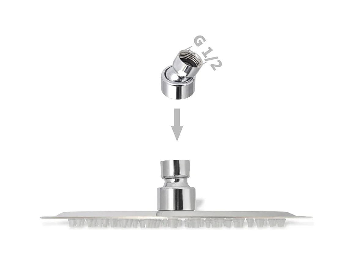 Set 2 soffioni doccia a immersione diametro 20 cm in acciaio inox 02_0002099