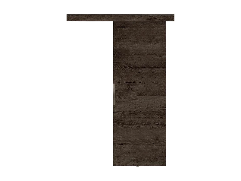 Schiebetür mit Abdeckleiste MALIBU 60 Dunkle Esche