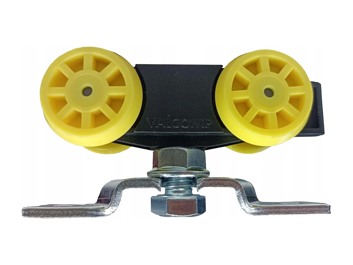 Porte coulissante ADIO 1 avec cache-rail blanc 106 cm