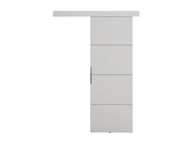 Portes coulissantes avec cache-rail MALIBU PLUS 70 blanc