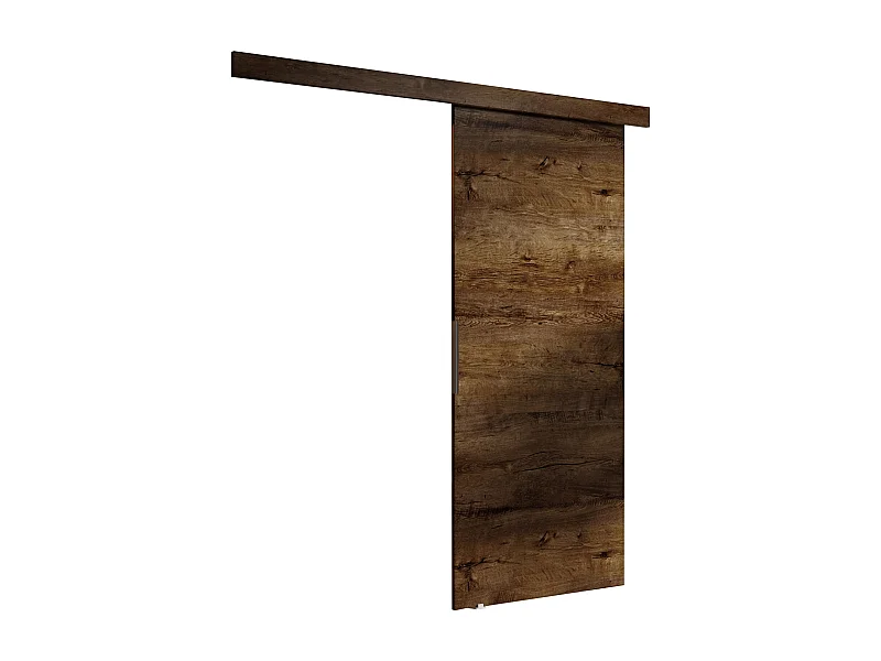 Schiebetür mit Abdeckleiste MALIBU 100 Dunkle Esche