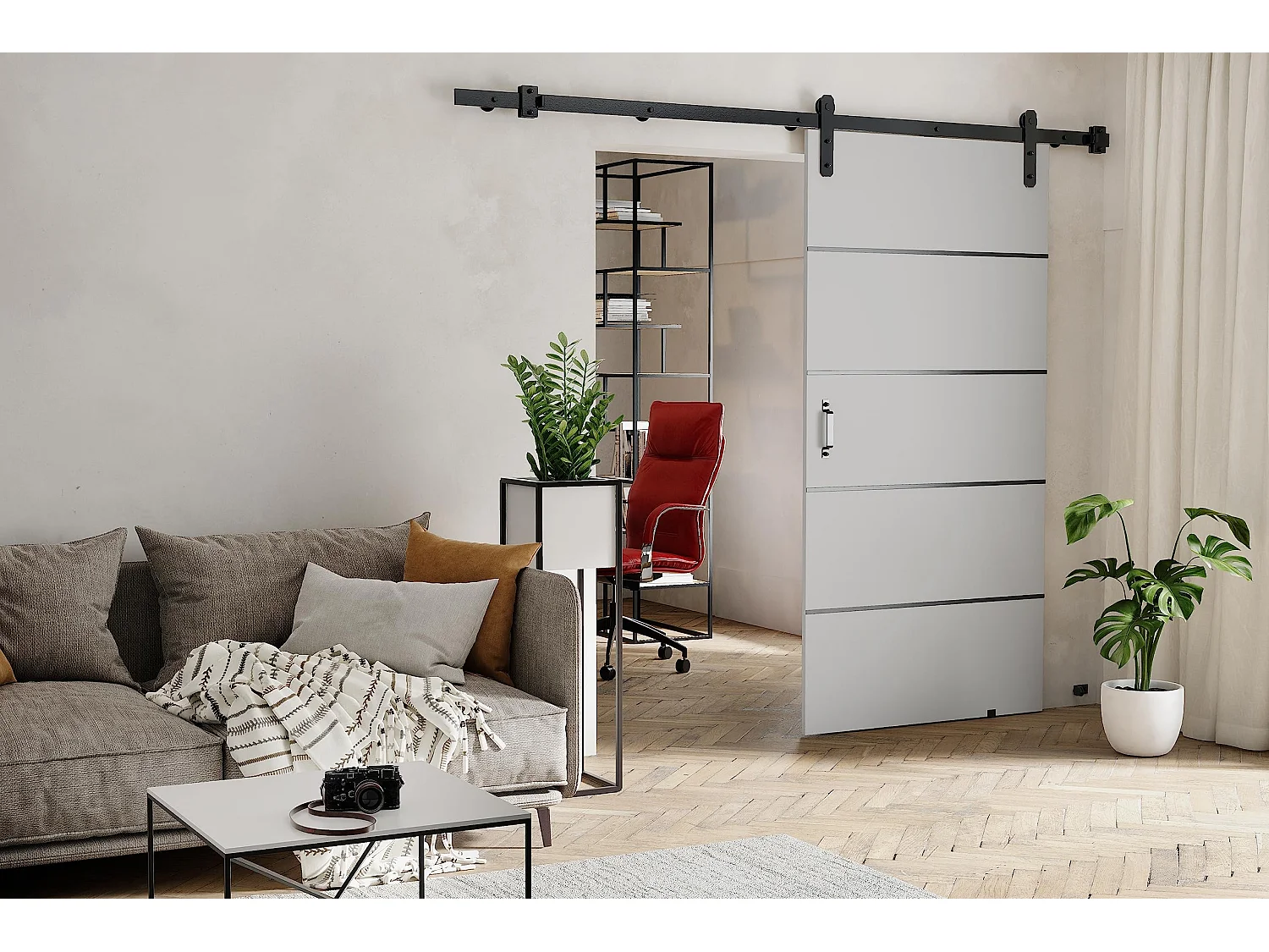 Schiebetür LOFT LORNI 100 Weiß