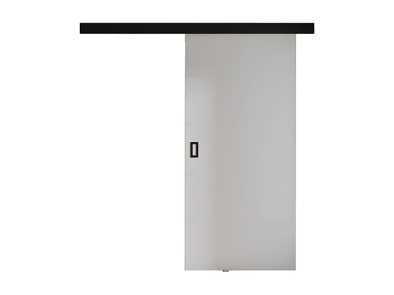 Portes coulissantes avec cache-rail WERDI 90 blanc