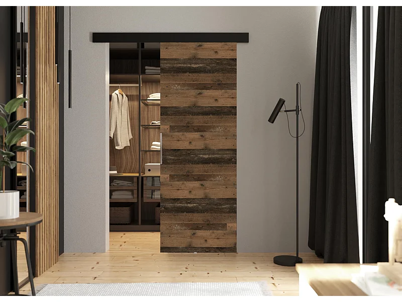 Schiebetür mit Abdeckleiste MALIBU 70 Old Style