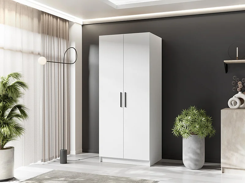 Szafa dwudrzwiowa GOLD 2D 78 biały