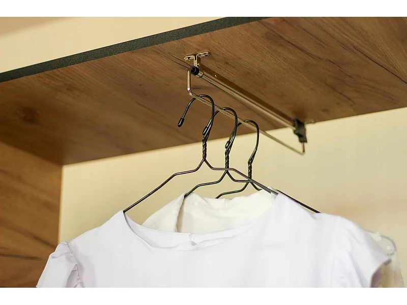 Armoire trois portes ROJ 3D – Chêne Craft Doré