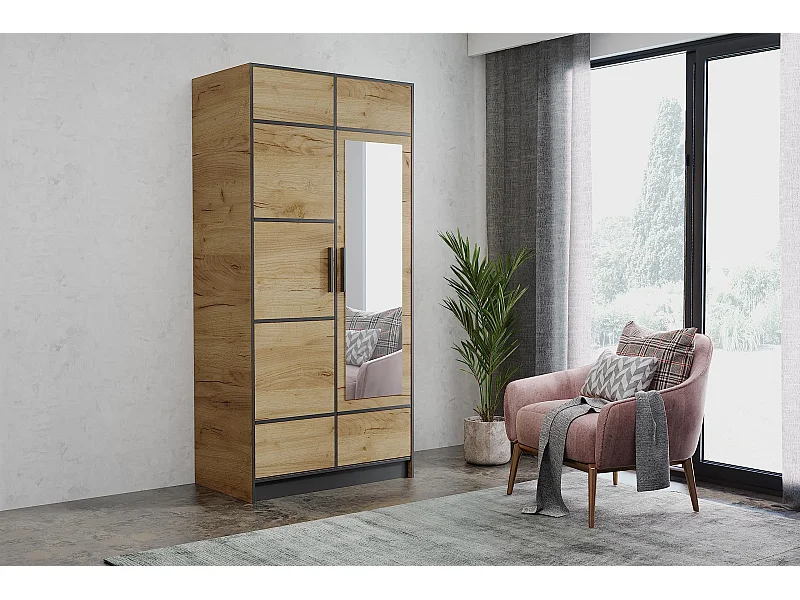 Armoire deux portes ROJ 2D – Blanche