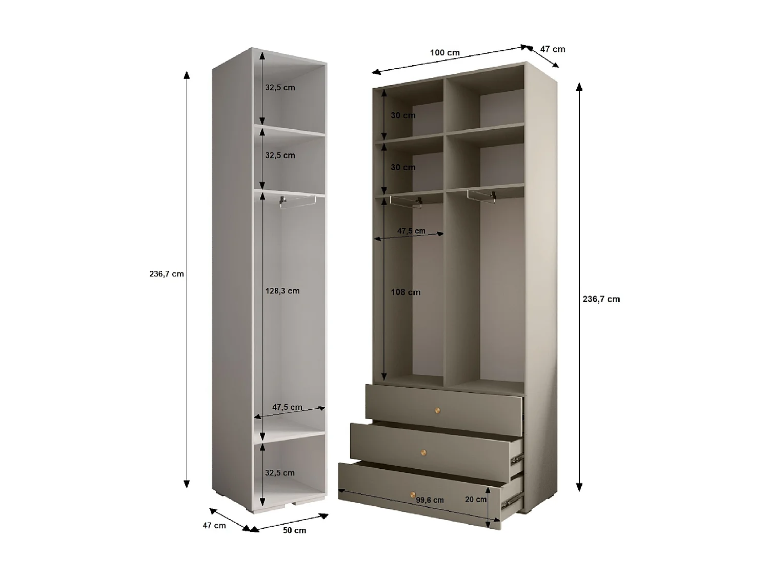 Garderobe Inova 4 Set 17