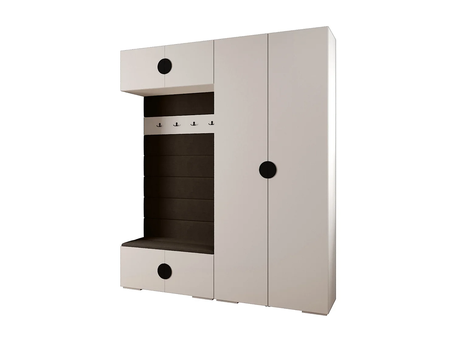Armoire à portes battantes Inova 4 ensemble 18