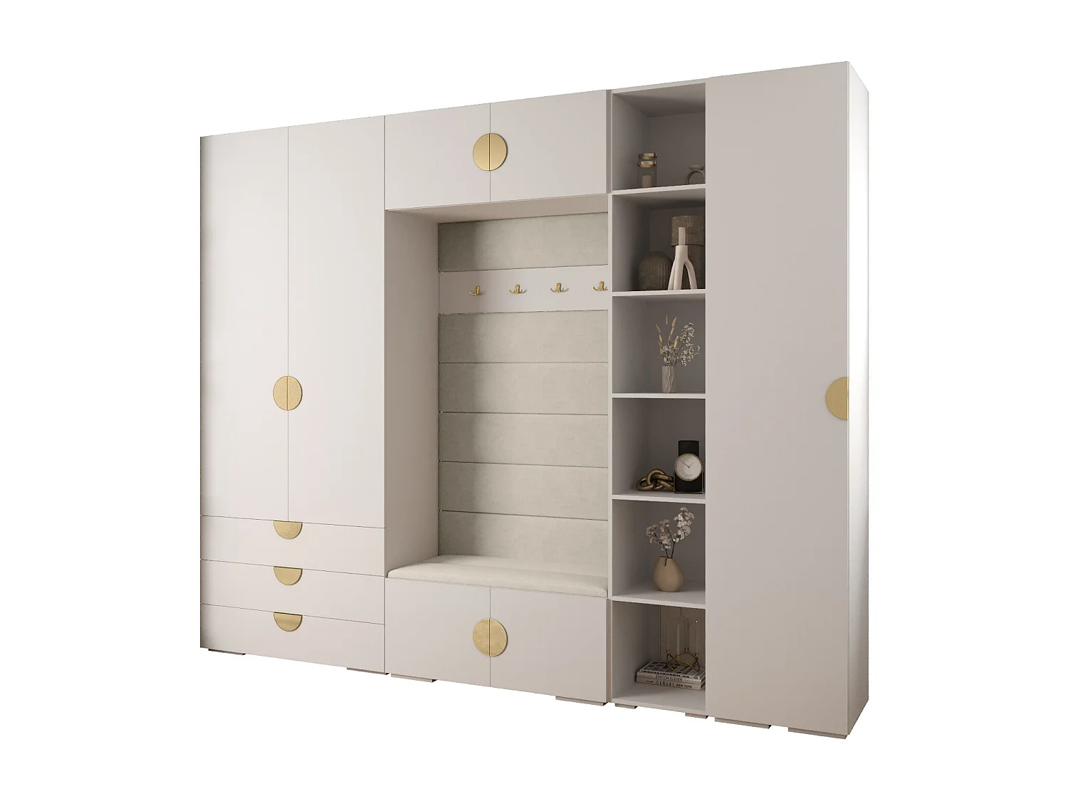 Armoire à portes battantes Inova 4 ensemble 11