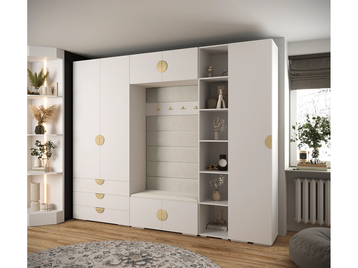 Armoire à portes battantes Inova 4 ensemble 11