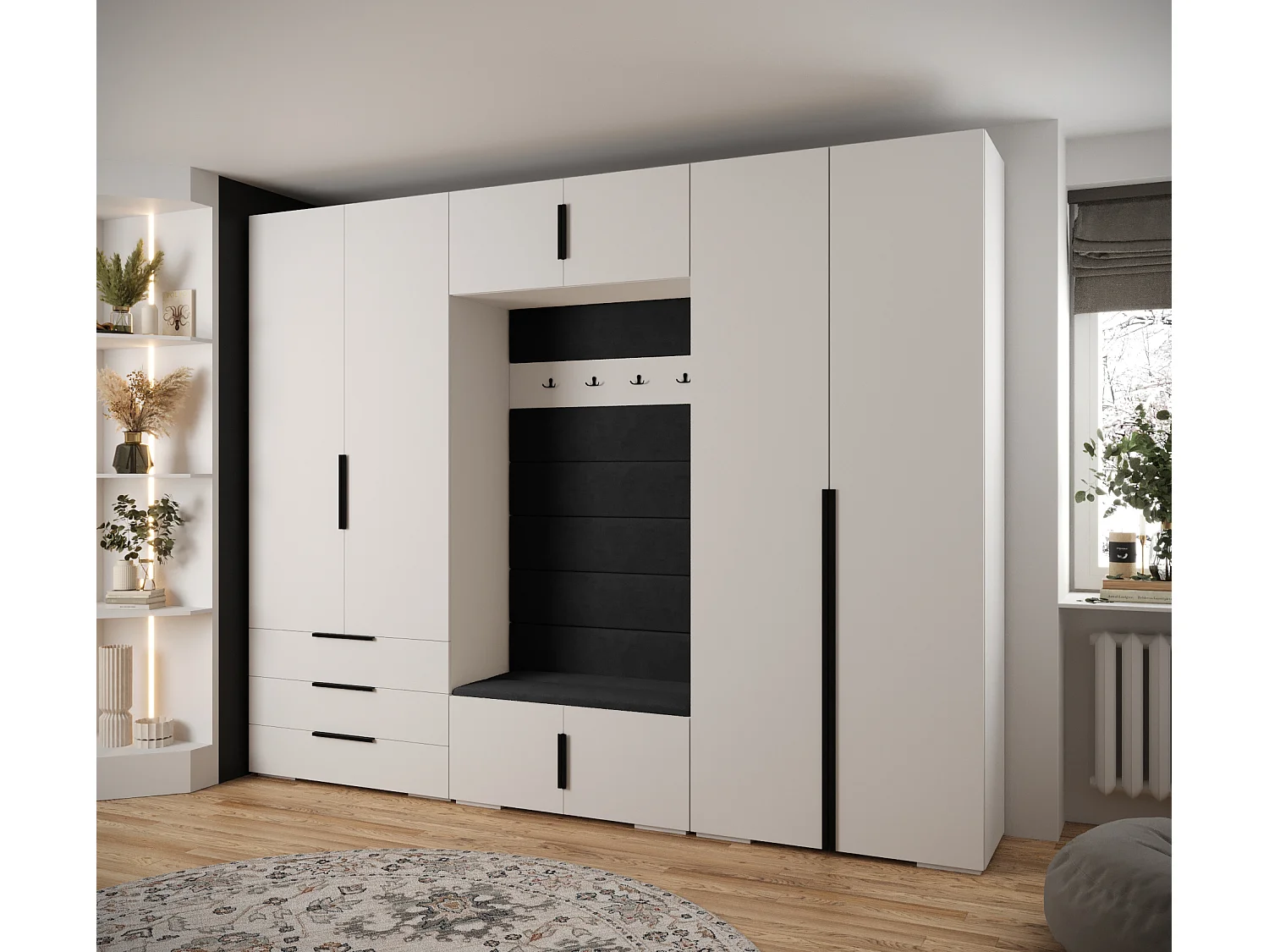 Armoire à portes battantes Inova 1 ensemble 14