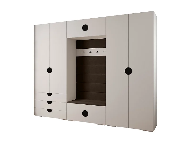 Armoire à portes battantes Inova 4 ensemble 14