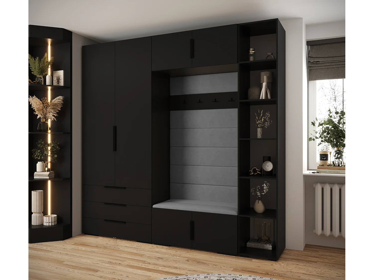 Armoire à portes battantes Inova 1 ensemble 10