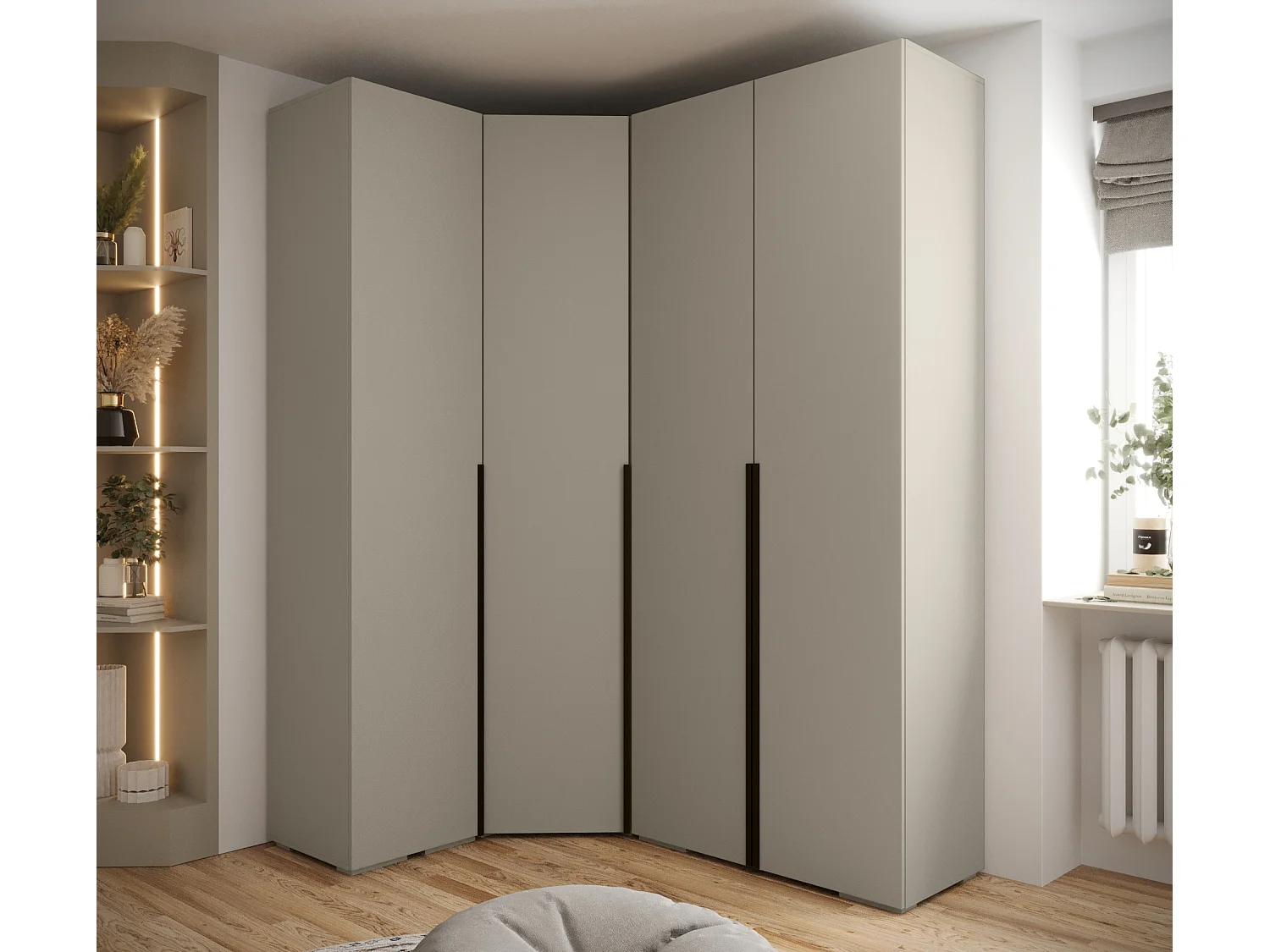 Armadio con ante battenti Inova 1 set 3