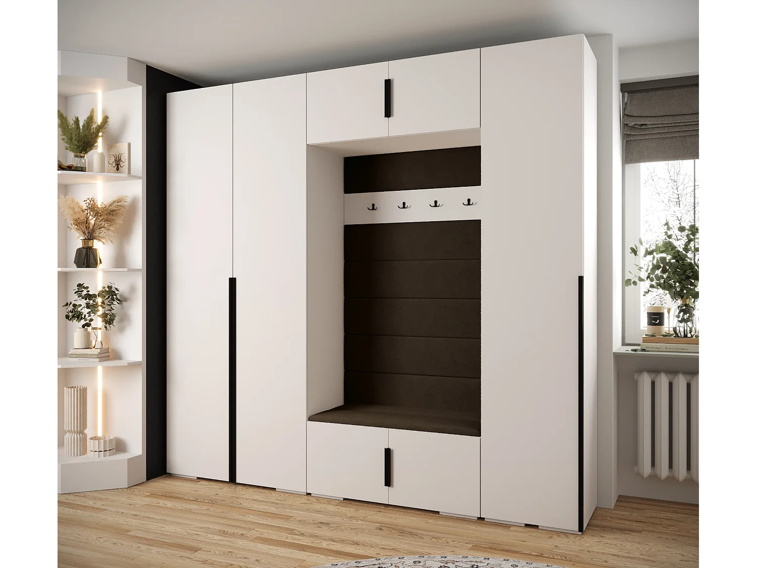 Armoire à portes battantes Inova 1 ensemble 8