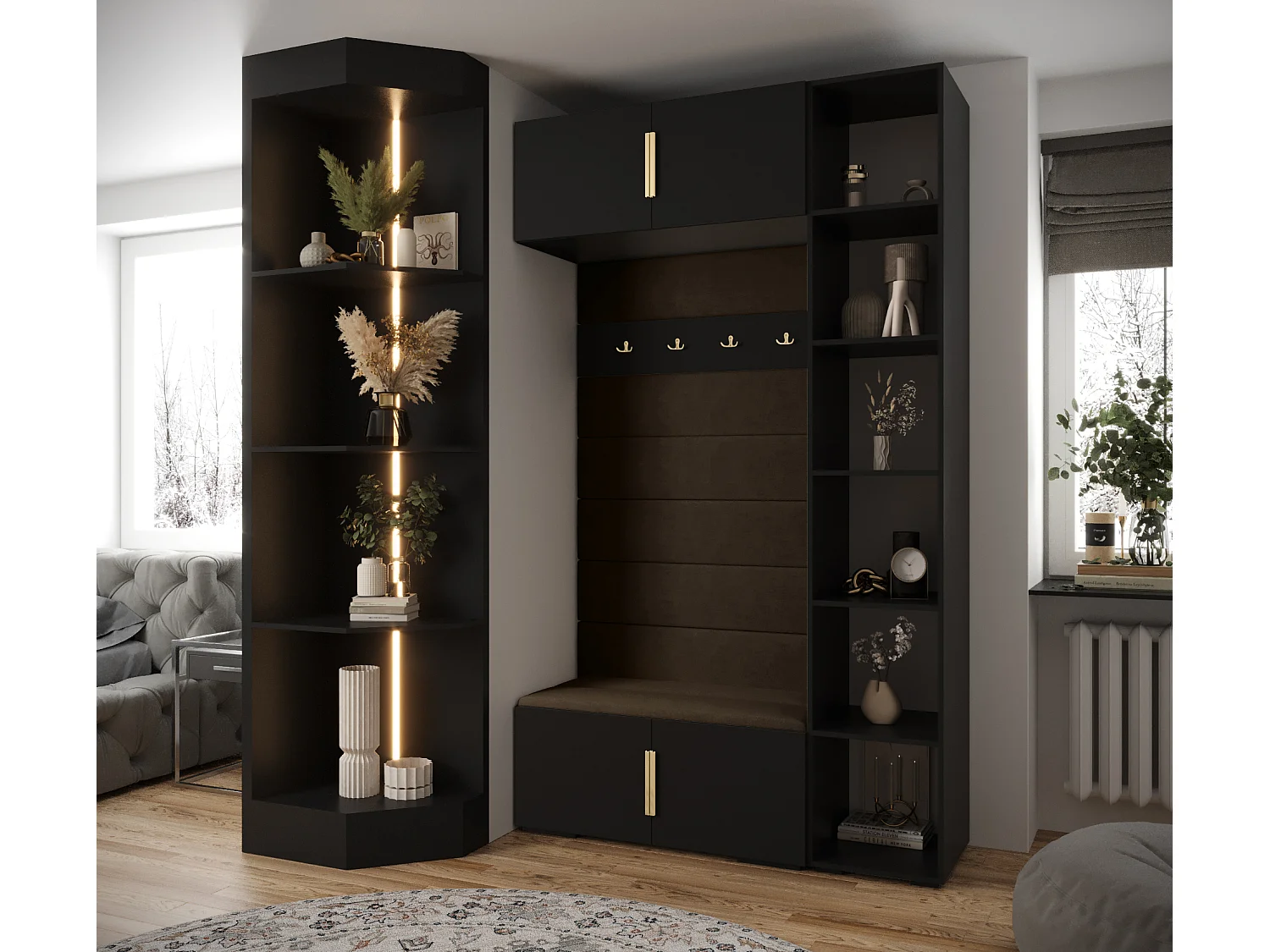 Armoire à portes battantes Inova 1 ensemble 20