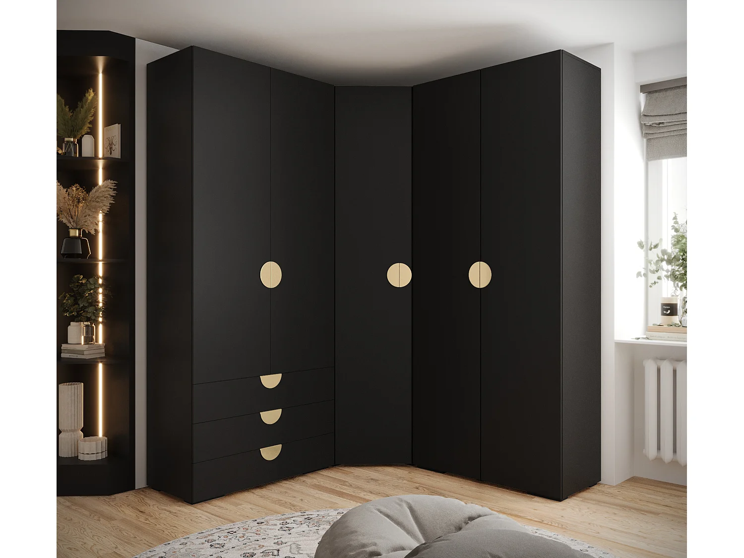 Armoire à portes battantes Inova 4 ensemble 1