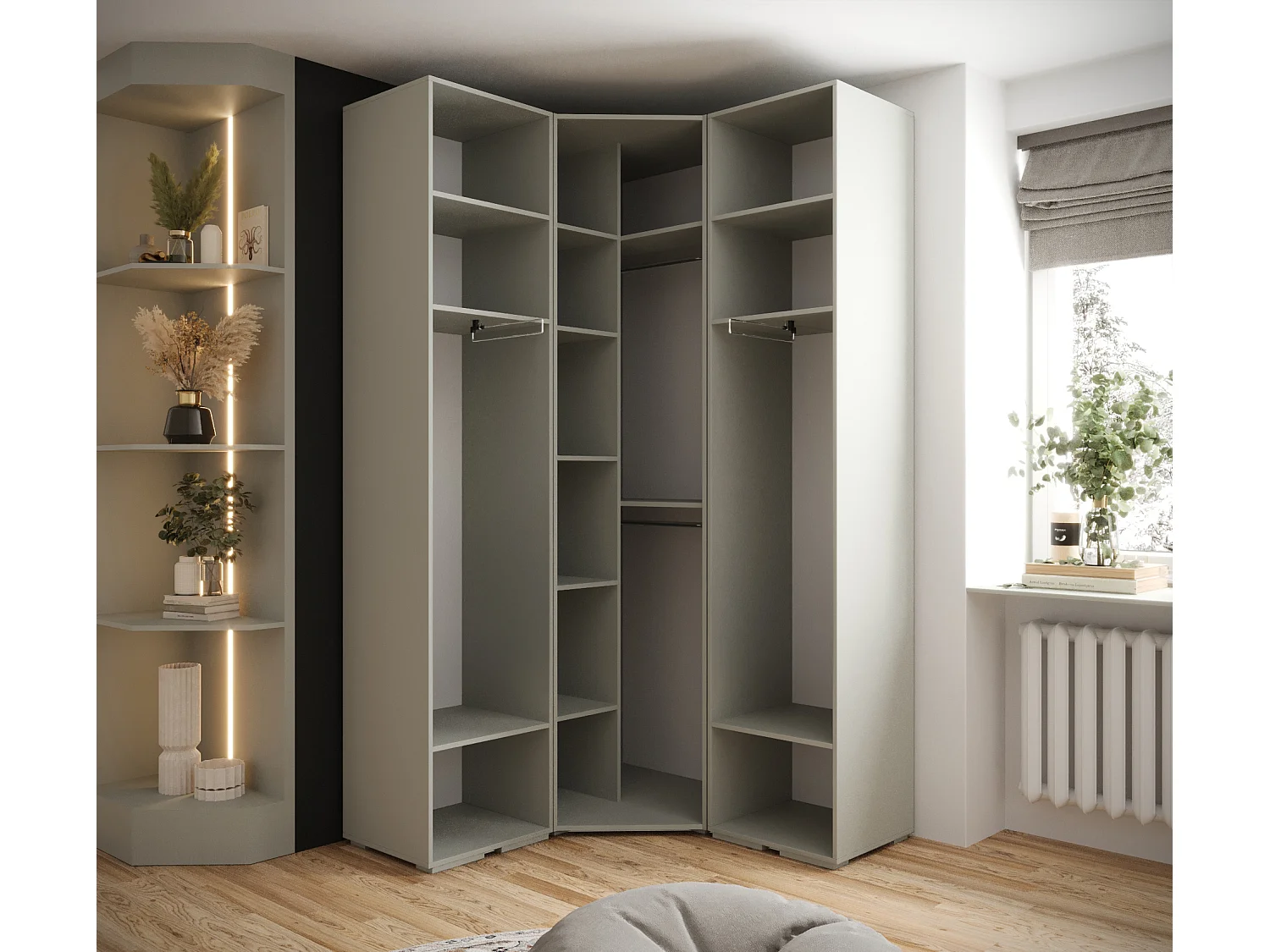 Kast met draaideuren Inova 1 set 4