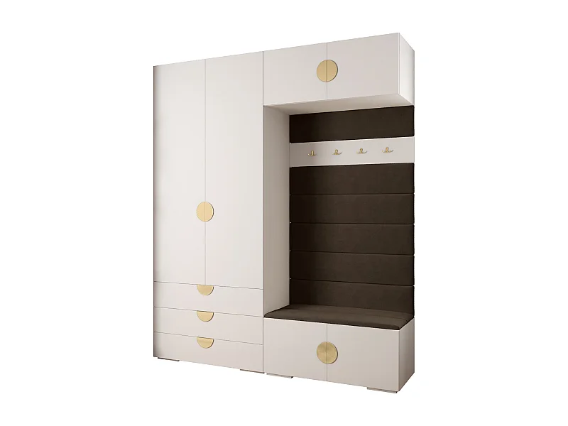 Armoire à portes battantes Inova 4 ensemble 12