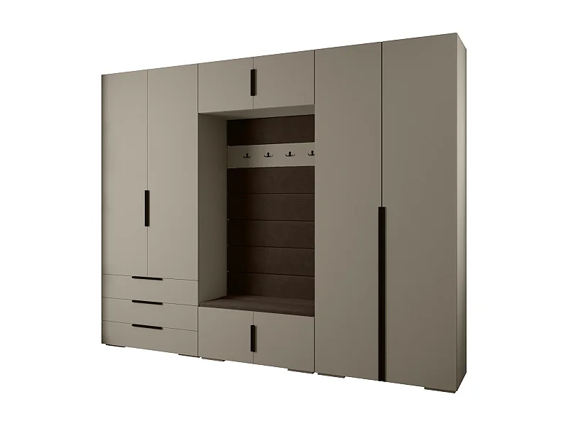 Armoire à portes battantes Inova 1 ensemble 14