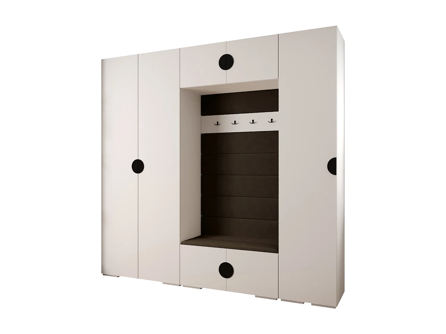 Armoire à portes battantes Inova 4 ensemble 8