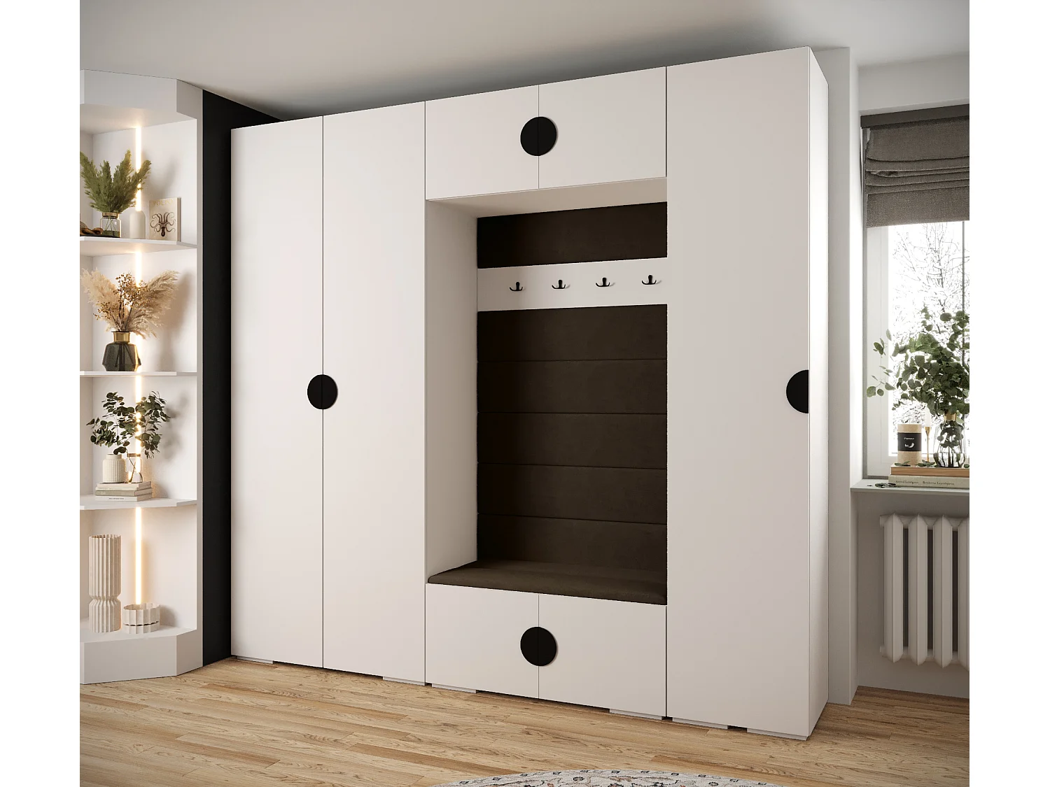 Armoire à portes battantes Inova 4 ensemble 8