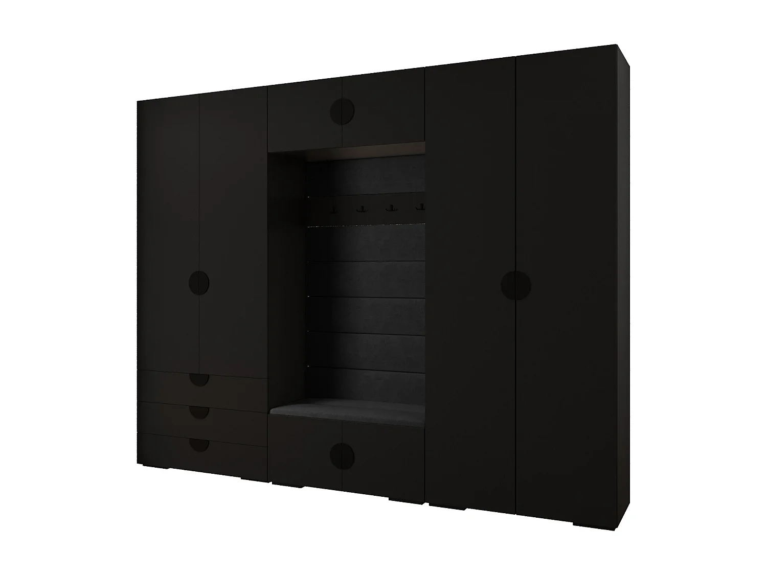 Armoire à portes battantes Inova 4 ensemble 14
