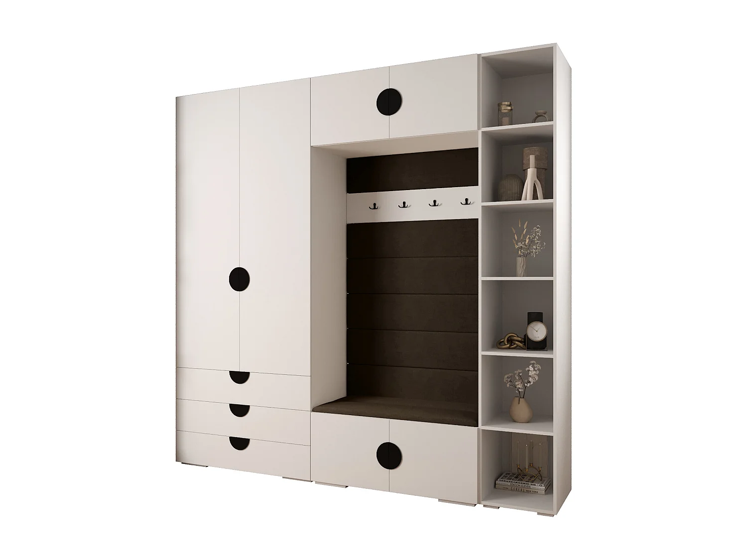 Armadio con ante battenti Inova 4 set 10