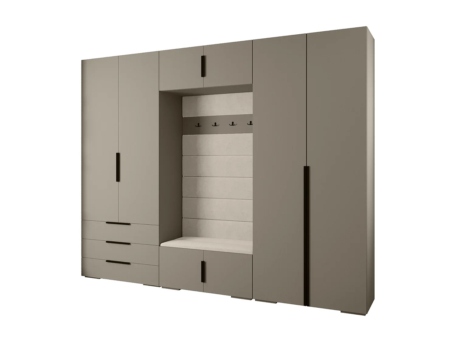 Armoire à portes battantes Inova 1 ensemble 14