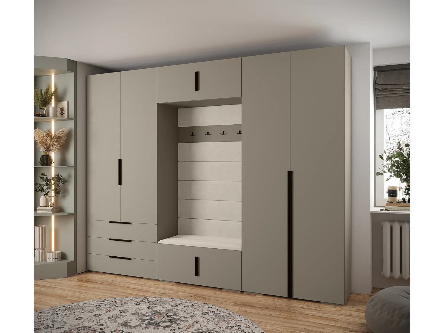 Armoire à portes battantes Inova 1 ensemble 14