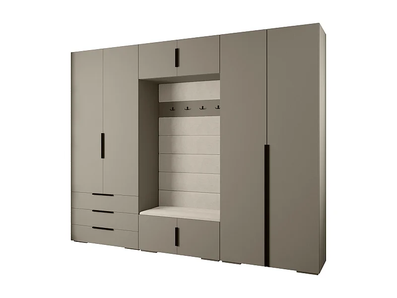 Armoire à portes battantes Inova 1 ensemble 14